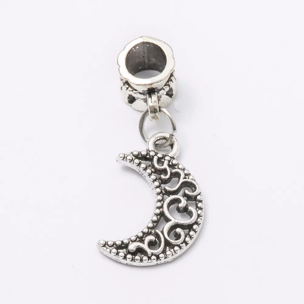 30pcs Moon charm Tibetan silver Bead Charm big hole pendant fit Pandora charm bracelet DIY pendant JS1328
30pcs Moon charm Tibetan silver Bead Charm big hole pendant fit Pandora charm bracelet DIY pendant JS1328