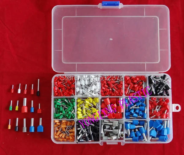 675 PCS/box cable connector splice insulated terminal block kit wire cable ferrules crimp Pin end terminal from 22-4AWG
675 PCS/box cable connector splice insulated terminal block kit wire cable ferrules crimp Pin end terminal from 22-4AWG