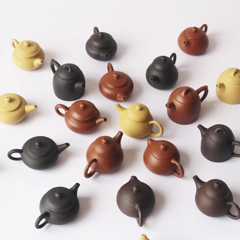 Purple Clay Finger Teapot Mini Tea Pet Tiny Pocket tea Set Ornaments tea Accessories Boutique Tea Table Decoration Ceramic Orna
Purple Clay Finger Teapot Mini Tea Pet Tiny Pocket tea Set Ornaments tea Accessories Boutique Tea Table Decoration Ceramic Orna
