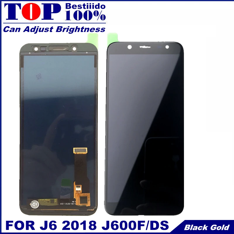 Для samsung Galaxy J6 2018 J600 J600F J600F/DS протестированный ЖК дисплей с кодирующий