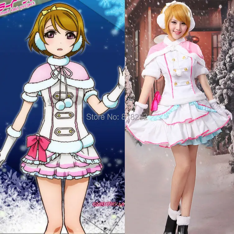 Love Live Snow Halation Koizumi Hanayo Cappa Топы платье униформа наряд аниме настроить косплей костюмы
Love Live Snow Halation Koizumi Hanayo Cappa Топы платье униформа наряд аниме настроить косплей костюмы