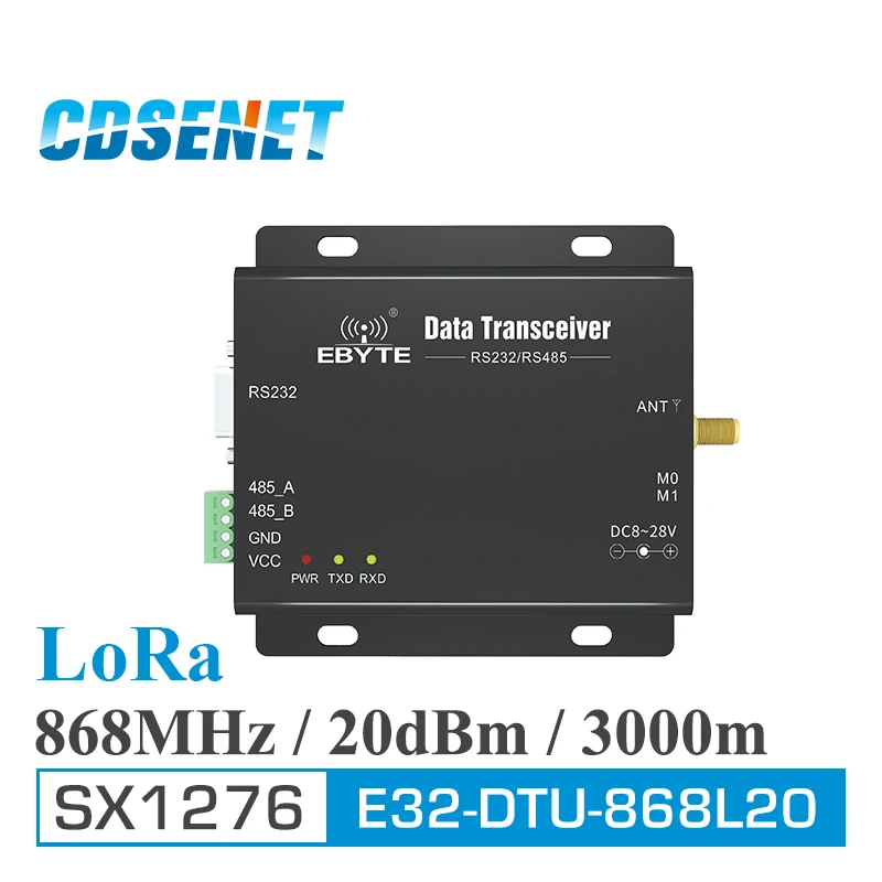 1 шт. 868 МГц LoRa SX1276 Wifi Серийный Сервер E32-DTU-868L20 RS485 RS232 беспроводной трансивер CDSENET uhf передатчик и приемник
1 шт. 868 МГц LoRa SX1276 Wifi Серийный Сервер E32-DTU-868L20 RS485 RS232 беспроводной трансивер CDSENET uhf передатчик и приемник
