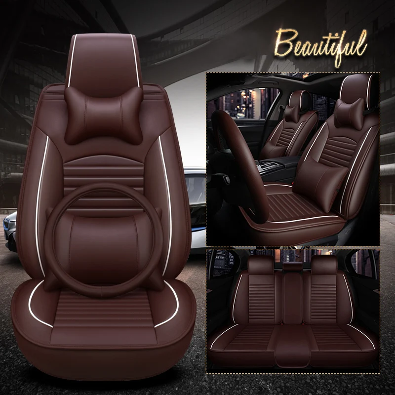 WLMWL Universal Leather Car seat cover for Renault all models logan scenic fluence duster megane captur laguna kadjar
WLMWL Universal Leather Car seat cover for Renault all models logan scenic fluence duster megane captur laguna kadjar