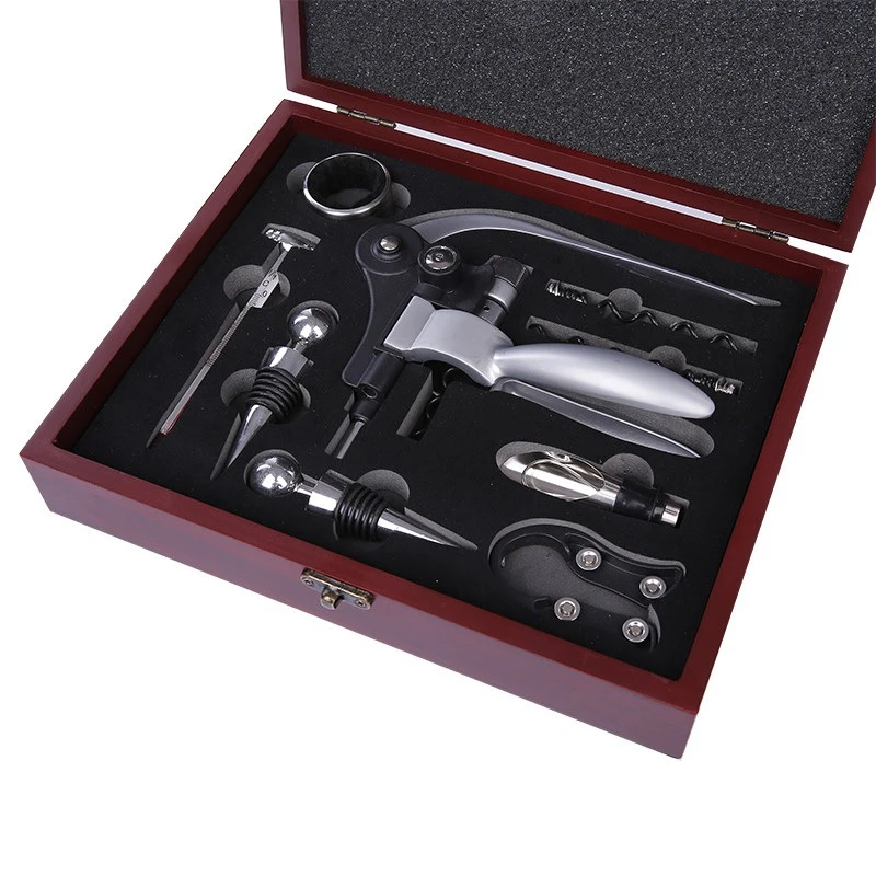 Red Wine Bottle Opener Set Alloyrabbit Opener Stopper Pourer Set in Box Wooden Case Bottle Opener Suit Open Wine Kit Wine Open
Red Wine Bottle Opener Set Alloyrabbit Opener Stopper Pourer Set in Box Wooden Case Bottle Opener Suit Open Wine Kit Wine Open