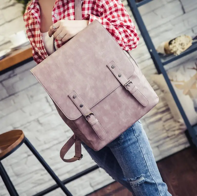 2018 Women Vintage Preppy Design Backpacks Travel Casual Girls Bag Fashion PU Leather Hasp High Quality School Bag Female ZZL166
2018 Women Vintage Preppy Design Backpacks Travel Casual Girls Bag Fashion PU Leather Hasp High Quality School Bag Female ZZL166