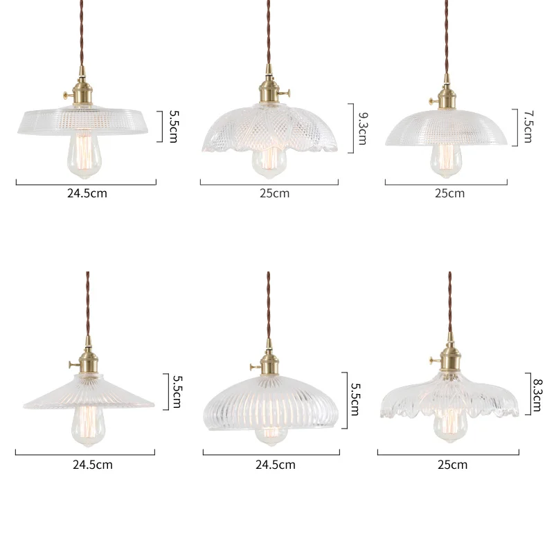 Nordic restaurant bar personality American country creative retro single head glass chandelier personality art full copper chand
Nordic restaurant bar personality American country creative retro single head glass chandelier personality art full copper chand