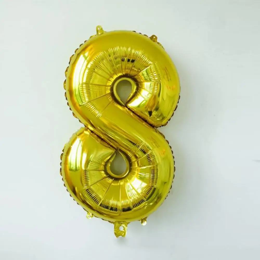 165mm Aluminum Foil Number Gold Balloons Inflatable Pure Color Ballons Baby Shower Birthday Party Event Party Wedding Decor 
165mm Aluminum Foil Number Gold Balloons Inflatable Pure Color Ballons Baby Shower Birthday Party Event Party Wedding Decor