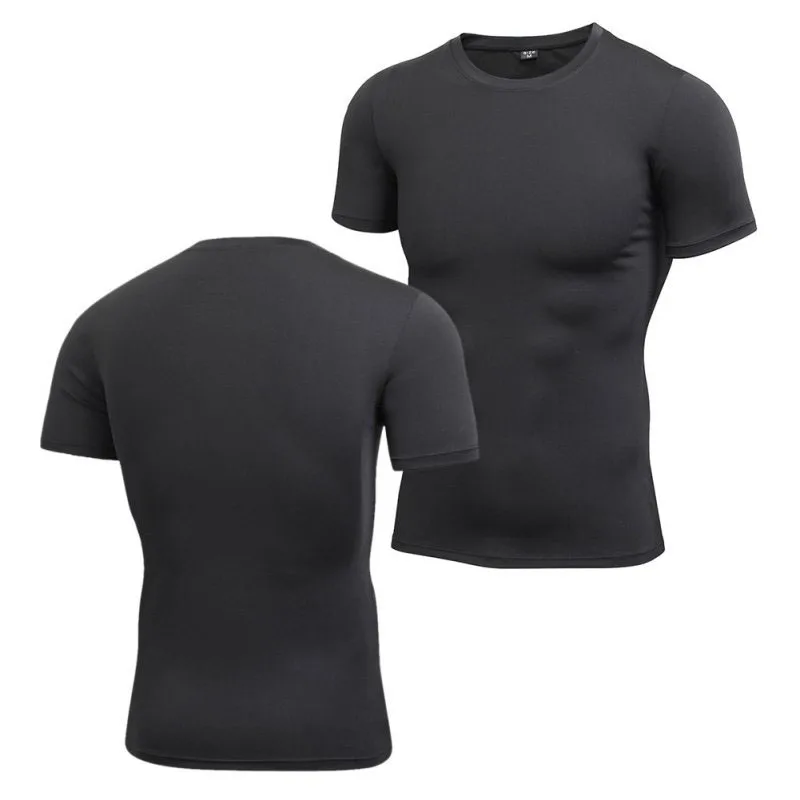 Man Summer Compression T-Shirts Elastic Quick Drying Basketball Running Short Sleeve Sports Tight Base Layer Tops
Man Summer Compression T-Shirts Elastic Quick Drying Basketball Running Short Sleeve Sports Tight Base Layer Tops