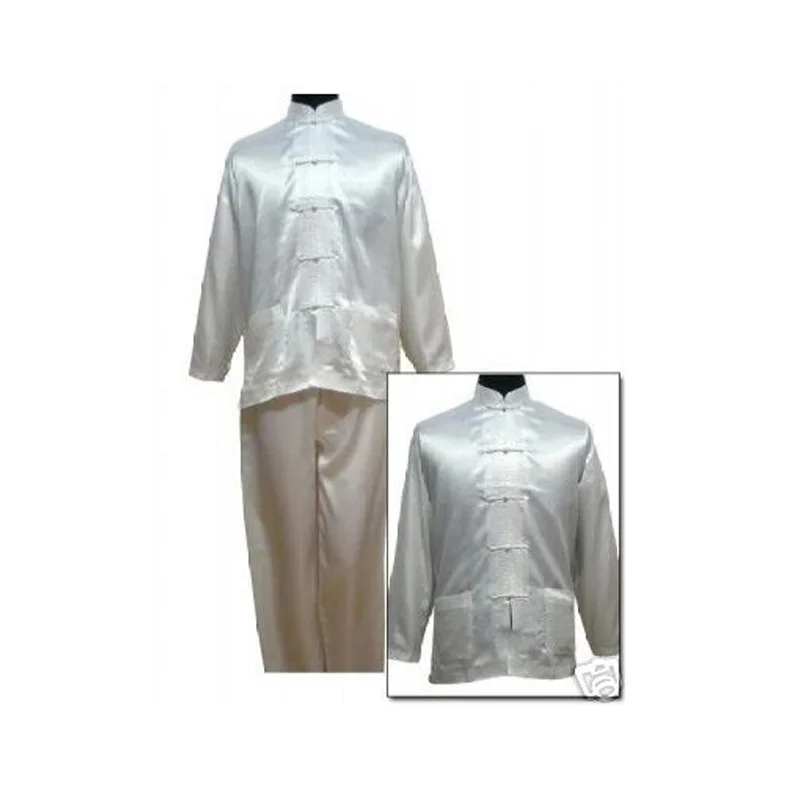 Black Traditional Chinese Men's Satin Wu Shu Uniform Long Sleeve Shirt & Pant Kung Fu Tai Chi Suit S M L XL XXL 011310
Black Traditional Chinese Men's Satin Wu Shu Uniform Long Sleeve Shirt & Pant Kung Fu Tai Chi Suit S M L XL XXL 011310
