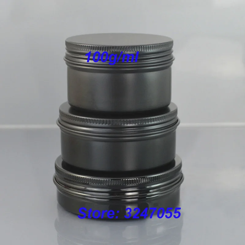100G/ML Black Empty Aluminum Cream Containers, Capsules Refillable Metal Case, Empty Aluminum Cosmetic Mask Storage Tin Jars
100G/ML Black Empty Aluminum Cream Containers, Capsules Refillable Metal Case, Empty Aluminum Cosmetic Mask Storage Tin Jars