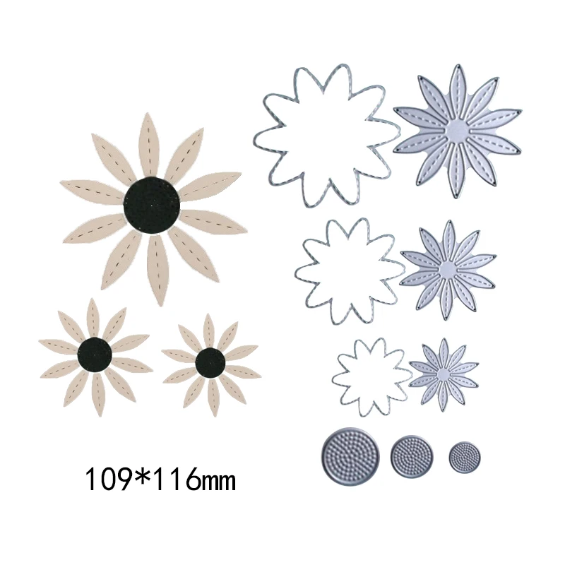 Flowers New Metal steel cutting dies stencils DIY Scrapbooking Paper Photo Album Embossing Greeting Card Decoration Craft Die
Flowers New Metal steel cutting dies stencils DIY Scrapbooking Paper Photo Album Embossing Greeting Card Decoration Craft Die