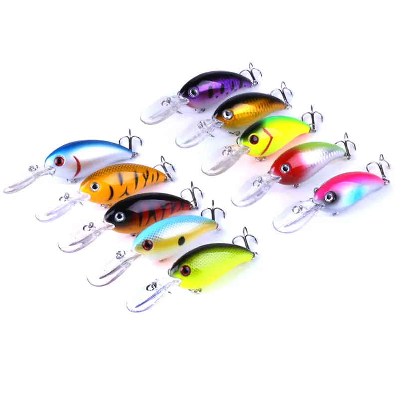 10PCS High Quality 10cm/14g Crankbait Fishing Lures Plastic Bionic Multi-Function Artificial Bait
10PCS High Quality 10cm/14g Crankbait Fishing Lures Plastic Bionic Multi-Function Artificial Bait
