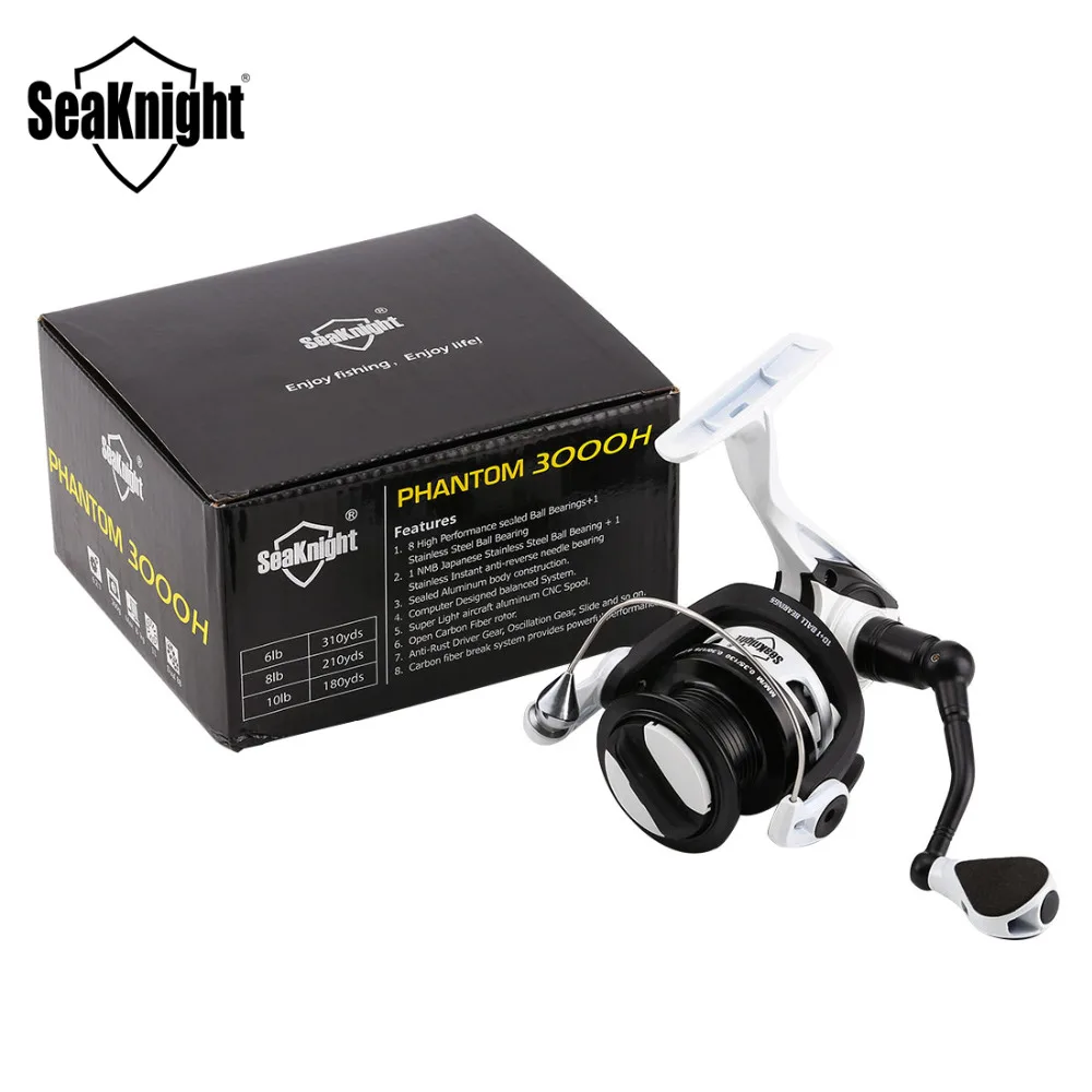 New SeaKnight Top Quality High Speed 6.2: 1 11BB Spinning Fishing Reel Carp Fishing Reel + Deep/Shallow Spool Metal Body
New SeaKnight Top Quality High Speed 6.2: 1 11BB Spinning Fishing Reel Carp Fishing Reel + Deep/Shallow Spool Metal Body