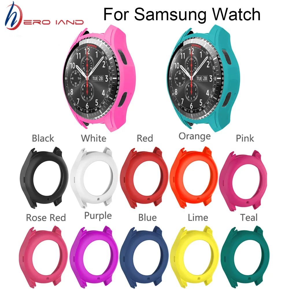 Hero Iand Case For Samsung Galaxy Watch 46mm/Gear S3 Frontier S 3 band Silicone Protect Cover Protective shell Watch Accessories
Hero Iand Case For Samsung Galaxy Watch 46mm/Gear S3 Frontier S 3 band Silicone Protect Cover Protective shell Watch Accessories