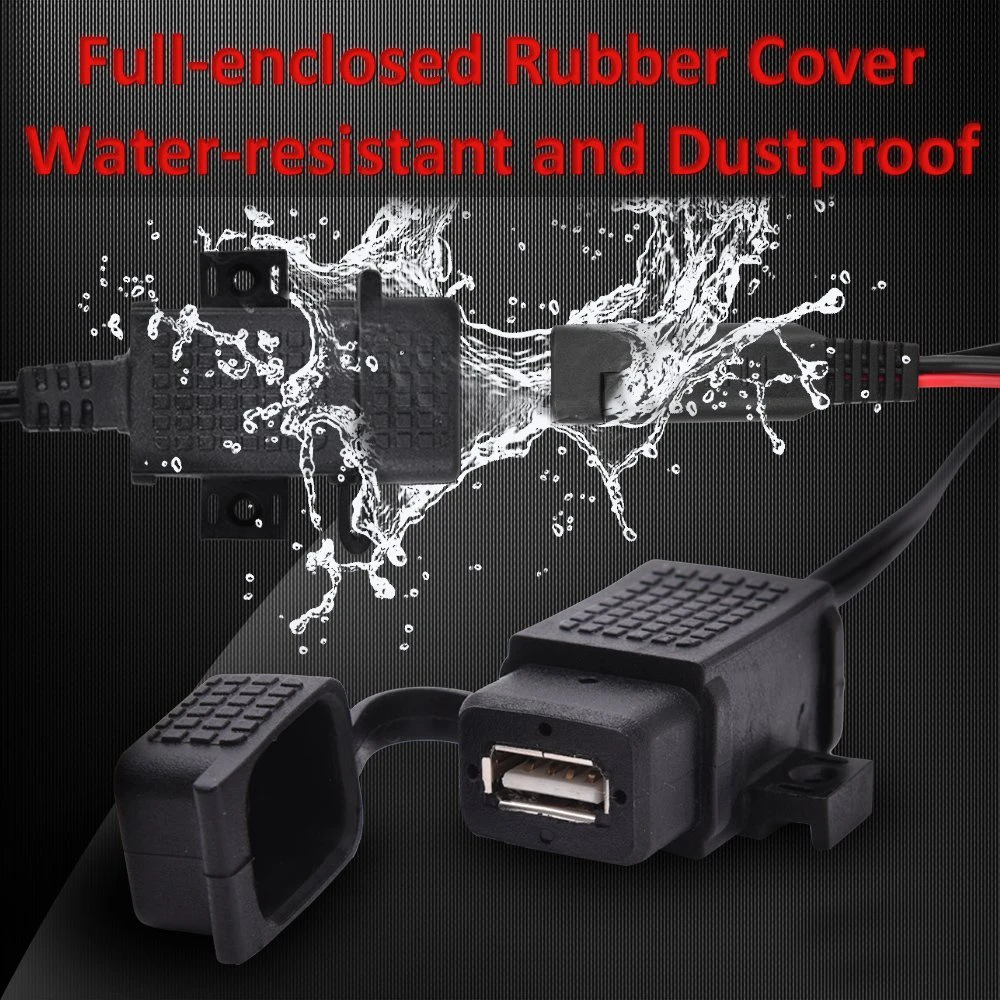 12V Universal Motorcycle Waterproof Dual USB Charger Adapter Electric Bicycle Handlebar Power Supply Port Socket For Phone GPS
12V Universal Motorcycle Waterproof Dual USB Charger Adapter Electric Bicycle Handlebar Power Supply Port Socket For Phone GPS