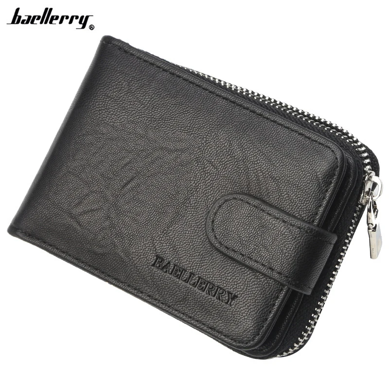 Brand men wallet fashion new small card purse for male Designer leather man wallet with zipper pocket mini zipper card bag
Brand men wallet fashion new small card purse for male Designer leather man wallet with zipper pocket mini zipper card bag