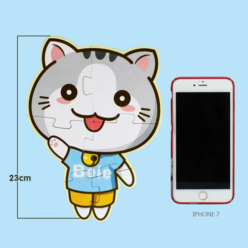 INBEAJY Baby Kids Training puzzle animals Cat/Dog/tiger Developmental puzzle toys cardboard Jigsaw puzzles educational toy
INBEAJY Baby Kids Training puzzle animals Cat/Dog/tiger Developmental puzzle toys cardboard Jigsaw puzzles educational toy