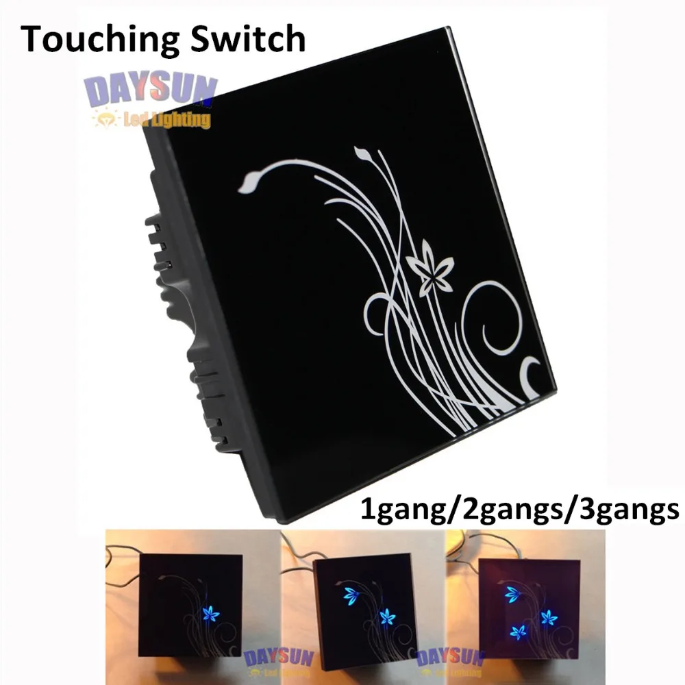 Free Shipping 1gang 2gans 3gangs 2 Way Touching Switch Crystal Glass High-end On-off Switch Elegant Design AC110V-260V Switch
Free Shipping 1gang 2gans 3gangs 2 Way Touching Switch Crystal Glass High-end On-off Switch Elegant Design AC110V-260V Switch
