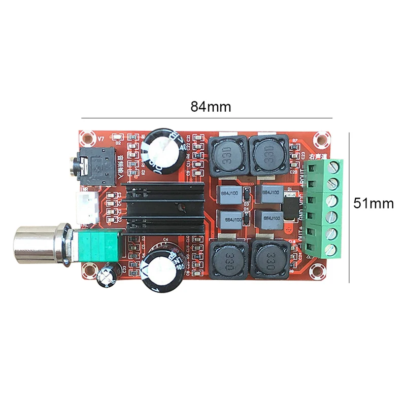amplifier board TPA3116D2 Digital Amplifier Board Class D Dual Channel Stereo AMP board Audio Amplificador Module DC5-24V
amplifier board TPA3116D2 Digital Amplifier Board Class D Dual Channel Stereo AMP board Audio Amplificador Module DC5-24V