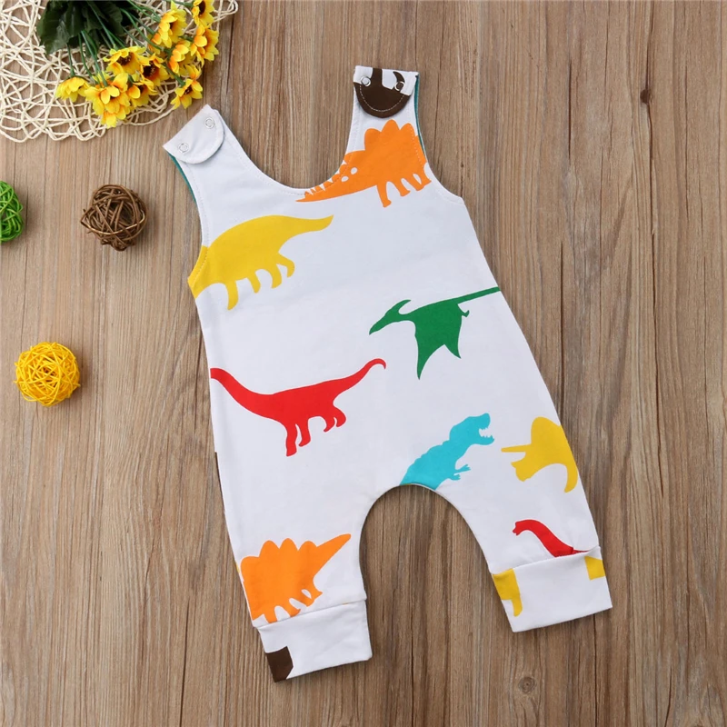 Summer Newborn Baby Boys Girls Romper Dinosaur Sleeveless Jumpsuit Sunsuit Clothes Toddler Kids Outfit
Summer Newborn Baby Boys Girls Romper Dinosaur Sleeveless Jumpsuit Sunsuit Clothes Toddler Kids Outfit