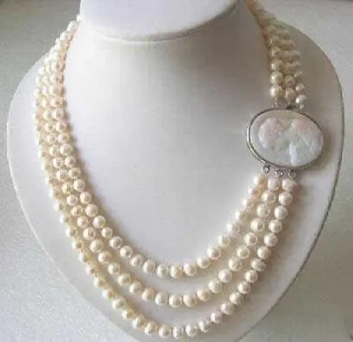FREE shipping> >>>> Genuine Cultured Freshwater 7-8mm black Pearl Necklace 17.5"
FREE shipping> >>>> Genuine Cultured Freshwater 7-8mm black Pearl Necklace 17.5"