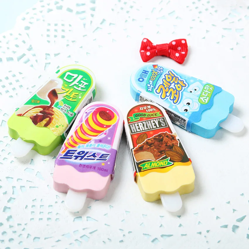 1PC Cartoon Kawaii Ice Cream Rubber Eraser Cute School Supplies Toy Material Student Learning Office Supplies
1PC Cartoon Kawaii Ice Cream Rubber Eraser Cute School Supplies Toy Material Student Learning Office Supplies