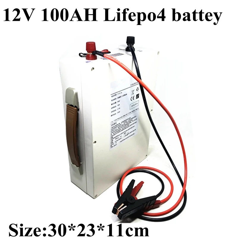 12v 100ah Lifepo4 12V 800A 1000A 1200A High Discharge for Vehicle Boat Car Battery Backup Car Jump Starte +10A Charger
12v 100ah Lifepo4 12V 800A 1000A 1200A High Discharge for Vehicle Boat Car Battery Backup Car Jump Starte +10A Charger