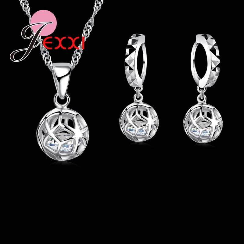 Hot Summer Style Vintage Hollow Ball 925 Sterling Silver Pendant Necklace Earrings Jewelry Sets Free Shipping
Hot Summer Style Vintage Hollow Ball 925 Sterling Silver Pendant Necklace Earrings Jewelry Sets Free Shipping