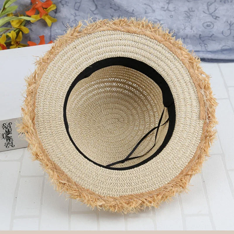 2018 new Summer Fashion Sun Hats For Women Flower Floral Seaside Short Eaves Raffia Straw Hat Girls Flat top Straw
2018 new Summer Fashion Sun Hats For Women Flower Floral Seaside Short Eaves Raffia Straw Hat Girls Flat top Straw