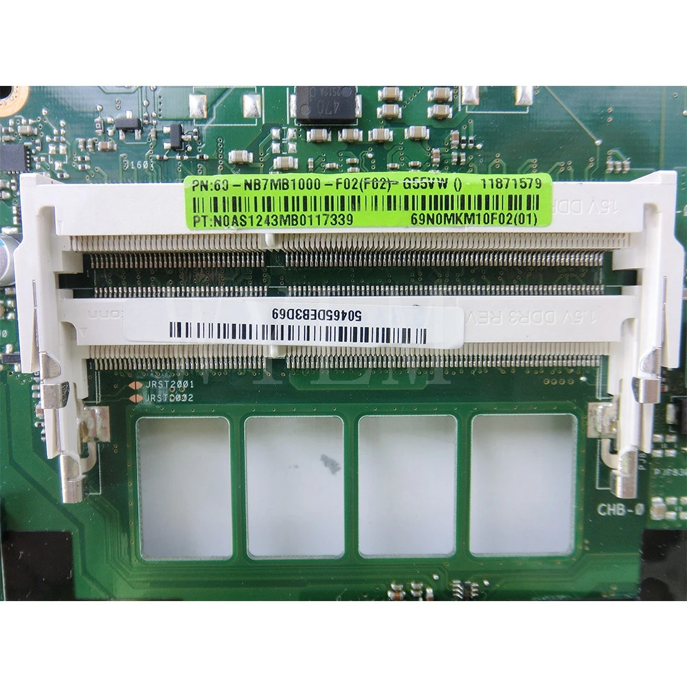 G55VW 4 Memory Slots GT660M 2GB N13E-GE-A2 motherboard for ASUS G55V G55VW laptop mainboard DDR3 60-NB7MB1000-F02 Fully tested
G55VW 4 Memory Slots GT660M 2GB N13E-GE-A2 motherboard for ASUS G55V G55VW laptop mainboard DDR3 60-NB7MB1000-F02 Fully tested