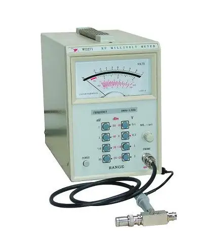 Fast arrival WY2271 radio frequency millivolt meter 1KHZ-1.5GHZ,0.3mV-3V eight rauges
Fast arrival WY2271 radio frequency millivolt meter 1KHZ-1.5GHZ,0.3mV-3V eight rauges