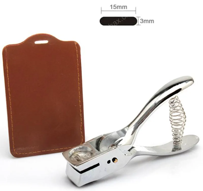 Silver Leather Hole Puncher Plier Metal Hand Slot Puncher For ID Card Photo Badge Hole Punch Tag Tool Fastening Strap Embossers
Silver Leather Hole Puncher Plier Metal Hand Slot Puncher For ID Card Photo Badge Hole Punch Tag Tool Fastening Strap Embossers