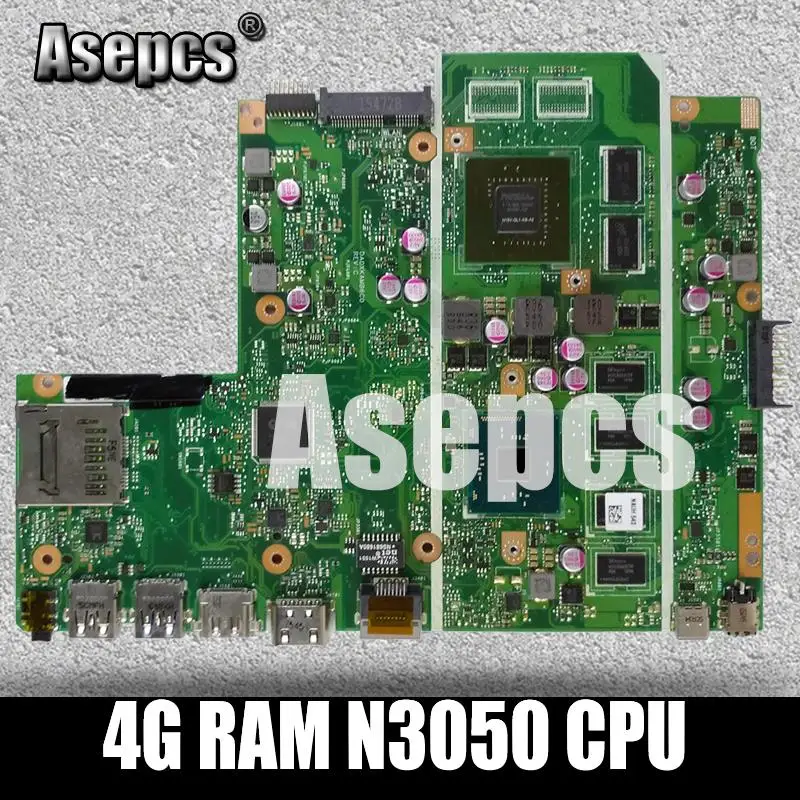 Asepcs X540SC Laptop motherboard For Asus X540SC X540S X540 Test original mainboard 4G RAM N3050 CPU
Asepcs X540SC Laptop motherboard For Asus X540SC X540S X540 Test original mainboard 4G RAM N3050 CPU