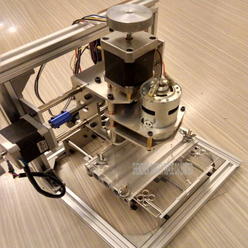1 PC Diy CNC engraving machine working area130*100*40mm PCB Milling Machine CNC Wood Carving Mini Engraving router PVC
1 PC Diy CNC engraving machine working area130*100*40mm PCB Milling Machine CNC Wood Carving Mini Engraving router PVC