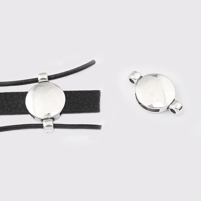 10pcs Antique Silver Color Slider Spacer Two Side Hole 3mm Fit 10mm Leather Cord Bracelets & Bangles Jewelry Making
10pcs Antique Silver Color Slider Spacer Two Side Hole 3mm Fit 10mm Leather Cord Bracelets & Bangles Jewelry Making