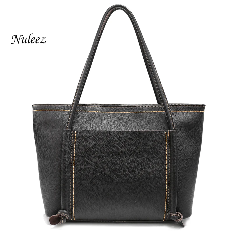 Nuleez Soft Cowhide Big Handbags Women Shoulder Bag Ladies Genuine Leather Luxury European Large Black Tote Weekend Shoppin 1217
Nuleez Soft Cowhide Big Handbags Women Shoulder Bag Ladies Genuine Leather Luxury European Large Black Tote Weekend Shoppin 1217