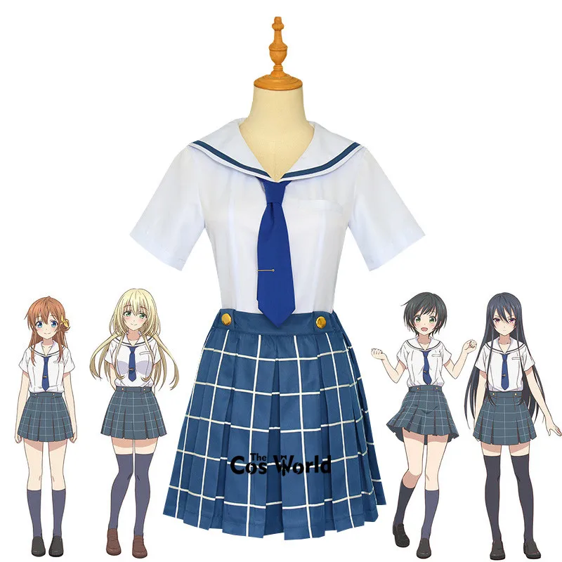 Школьная форма Hachigatsu no Cinderella Nine, матросский костюм, топы, платье, наряд, аниме костюмы для косплея
Школьная форма Hachigatsu no Cinderella Nine, матросский костюм, топы, платье, наряд, аниме костюмы для косплея