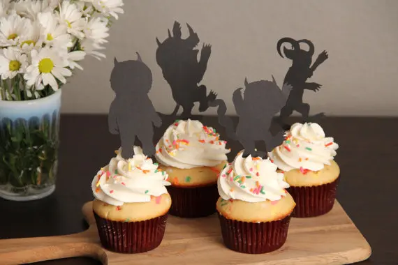 Lovely Where the Wild Things Are Wild One Cupcake toppers birthday bridal shower Wedding engagement Bachelor party toothpicks
Lovely Where the Wild Things Are Wild One Cupcake toppers birthday bridal shower Wedding engagement Bachelor party toothpicks