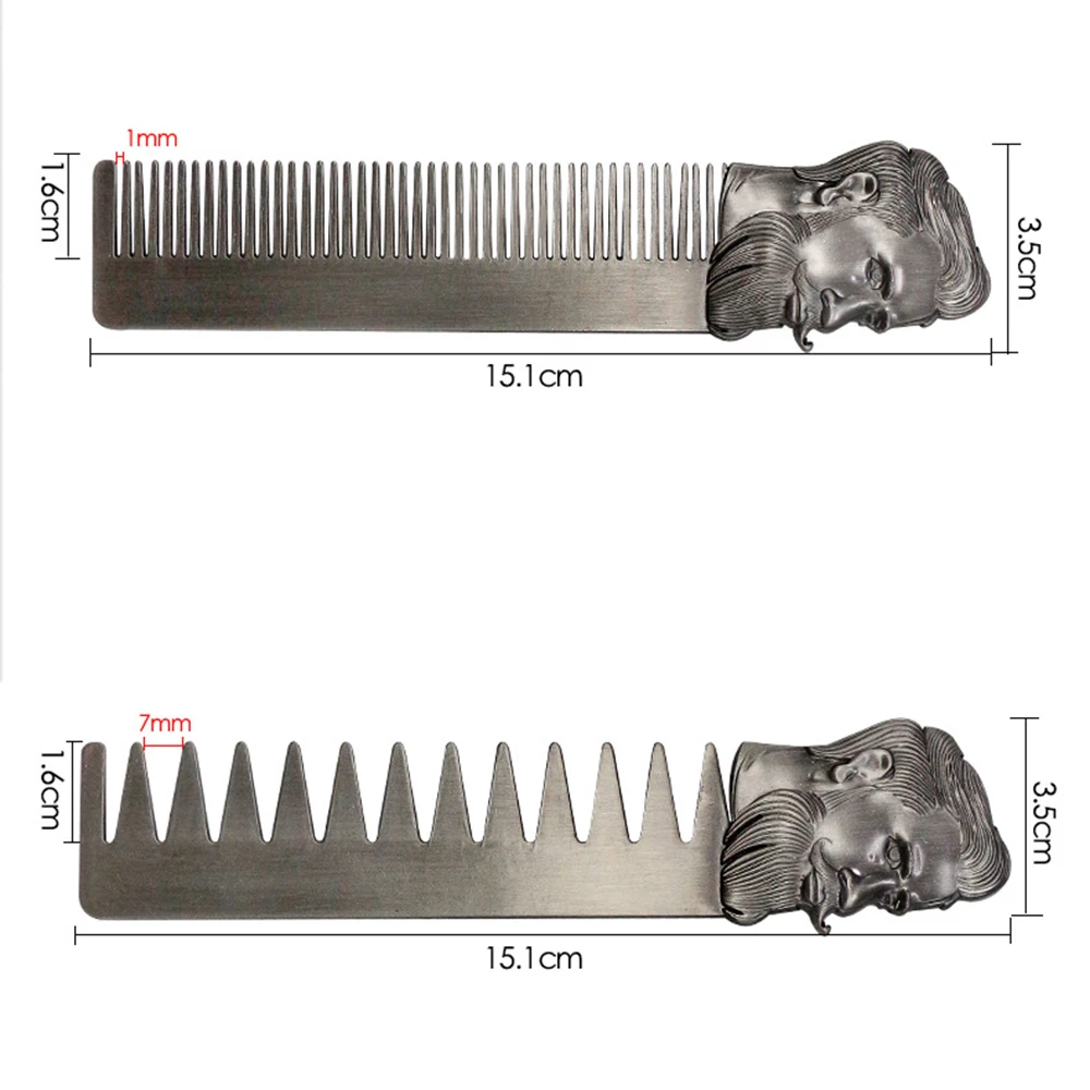 Retro Men Beard Shaping Styling Template Comb Men's Hair Combs Beauty Tool for Hair Beard Trim Oil Head Shape Accessories
Retro Men Beard Shaping Styling Template Comb Men's Hair Combs Beauty Tool for Hair Beard Trim Oil Head Shape Accessories