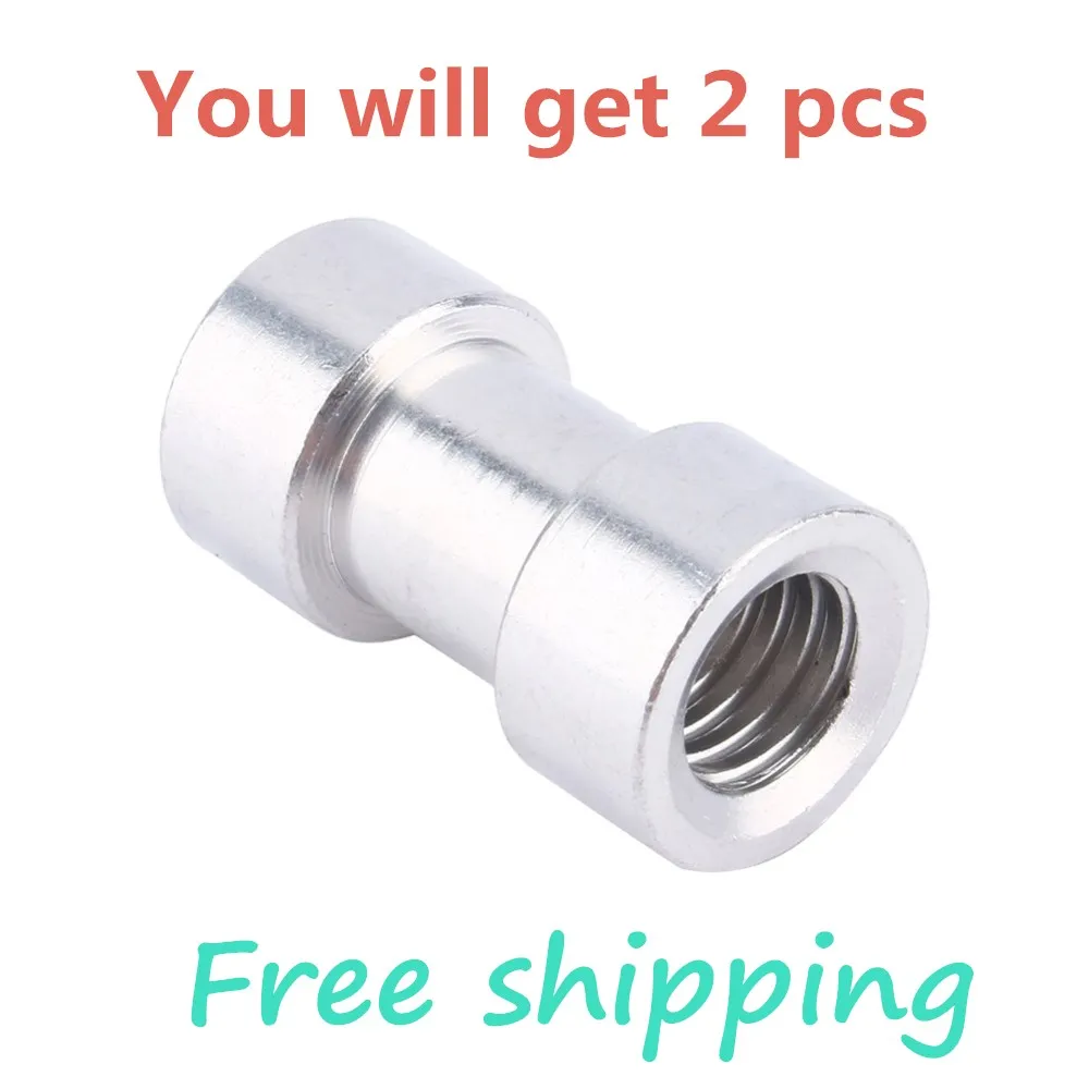 Фото Аксессуары для камеры DSLR SLR 1/4 "Female To 3/8" женские винтовые адаптеры камер