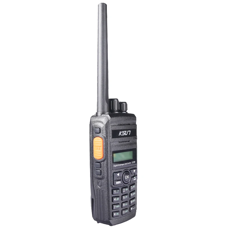 KSUN Digital Walkie Talkie 400-470MHz X-DM7 Portable Radio DMR Transmitter Digital Dual-Use Model Two Way Radio
KSUN Digital Walkie Talkie 400-470MHz X-DM7 Portable Radio DMR Transmitter Digital Dual-Use Model Two Way Radio
