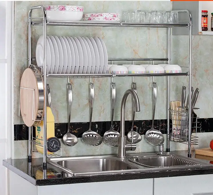 High quality Stainless steel kitchen rack single or double bowl shelf drain rack basin storage racks
High quality Stainless steel kitchen rack single or double bowl shelf drain rack basin storage racks