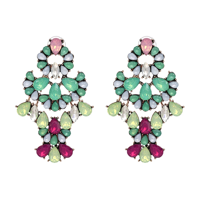 Wholesale JUJIA Trendy Statement Jewelry Boho Crystal Rhinestone Earrings Long Drop Dangle Earrings for Women Brincos
Wholesale JUJIA Trendy Statement Jewelry Boho Crystal Rhinestone Earrings Long Drop Dangle Earrings for Women Brincos