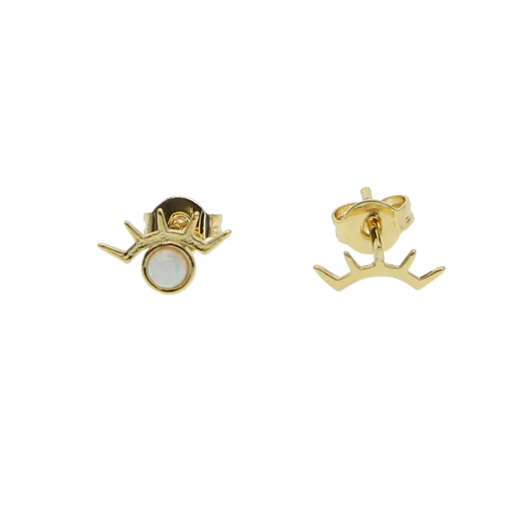 gold color turkish design ear stud evil eye eyelash pave white opal Gem Elegant top quality gold filled lovely girl earring
gold color turkish design ear stud evil eye eyelash pave white opal Gem Elegant top quality gold filled lovely girl earring