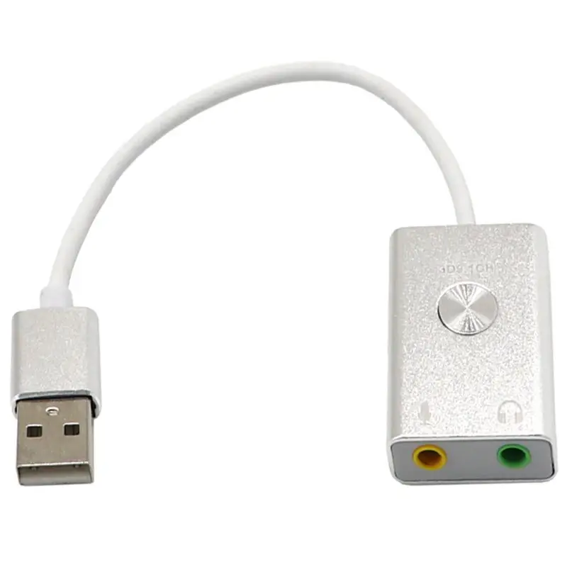 USB Virtual 9.1 Sound Adapter With Port For Desktop Or Laptop | Компьютеры и офис
