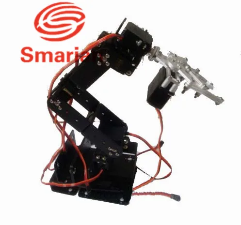 Official smarian 6DoF Robot Arm Set Arm+Mechanical Claw+Large Metal Base Full Metal Mechanical Manipulator/ Servo by ESPduino Ki
Official smarian 6DoF Robot Arm Set Arm+Mechanical Claw+Large Metal Base Full Metal Mechanical Manipulator/ Servo by ESPduino Ki