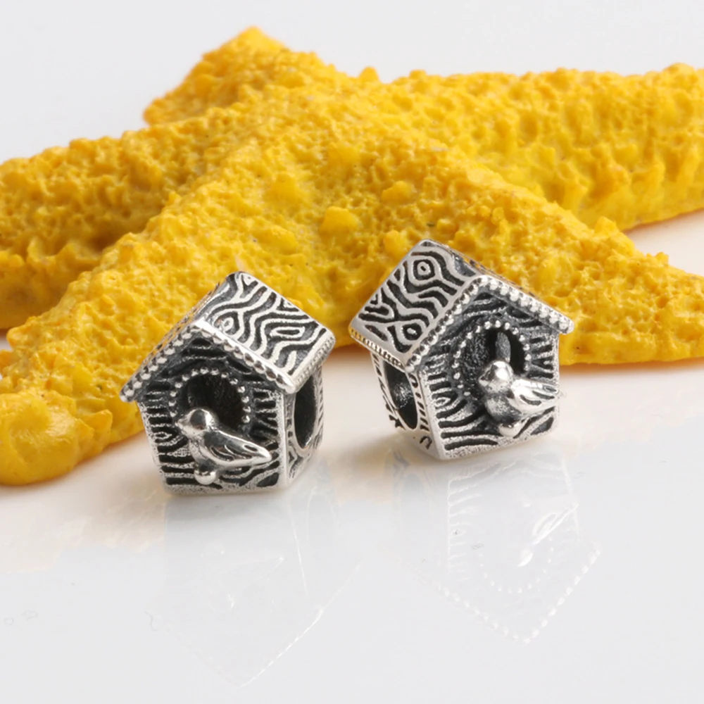 Hot Sale Silver Color Charm Bead Simple Primula Bird Cottage Beads For Original Pandora Charm Bracelets & Bangles Jewelry
Hot Sale Silver Color Charm Bead Simple Primula Bird Cottage Beads For Original Pandora Charm Bracelets & Bangles Jewelry