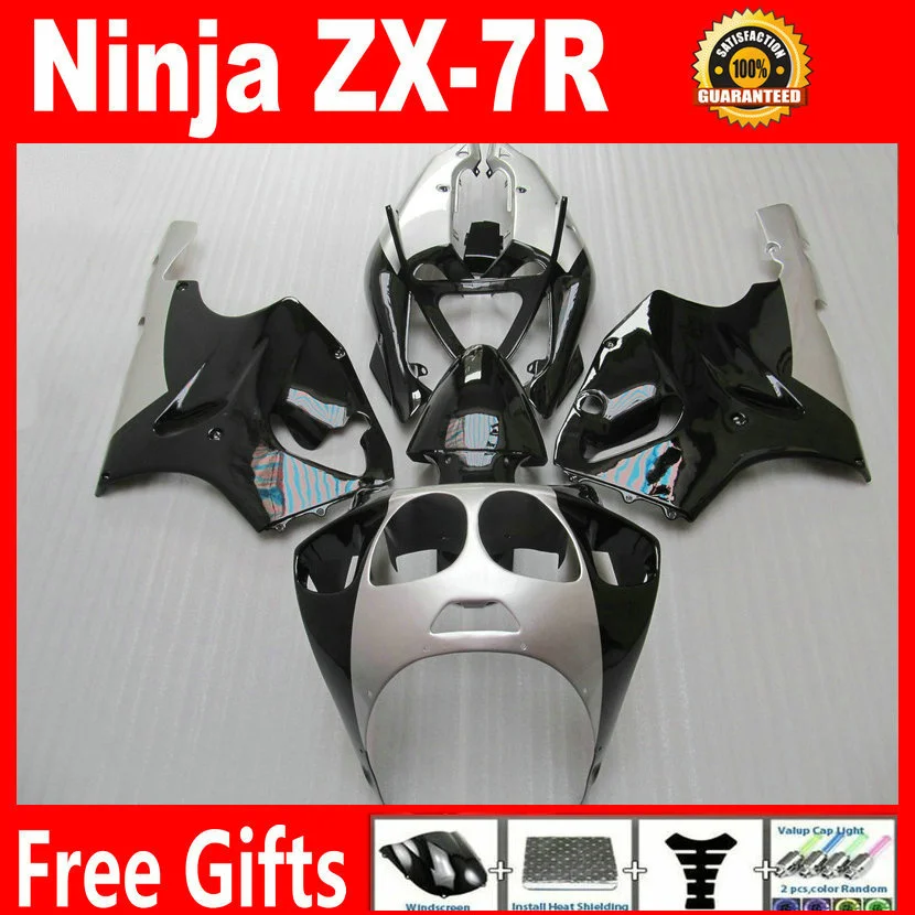 Обтекатели для кузова Kawasaki zx7r, Обтекатели 1996-2003, Обтекатели 96 97 98 99 00 01 02 03 ninja ZX7R, глянцевые, черные, серебристые
Обтекатели для кузова Kawasaki zx7r, Обтекатели 1996-2003, Обтекатели 96 97 98 99 00 01 02 03 ninja ZX7R, глянцевые, черные, серебристые