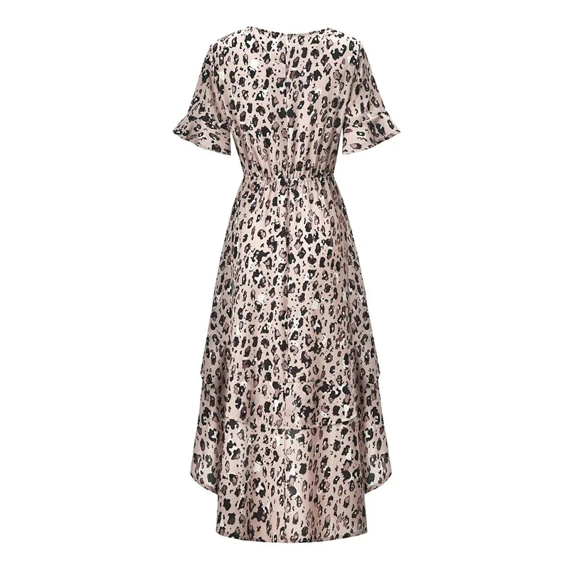 2019 Women Summer Sexy Party Night Dresses Elegant Vintage Leopard Midi Dress Plus Size
2019 Women Summer Sexy Party Night Dresses Elegant Vintage Leopard Midi Dress Plus Size