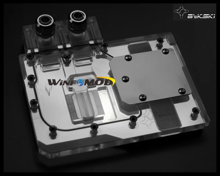 Winfmod Bykski GPU/VGA блок водяного охлаждения для MSI gtx980/gtx980 ti Gaming Видеокарты arcylic Топ|water